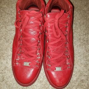 Balenciaga Arena High Top Calf Leather